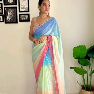 Beautiful Party Wear Saree