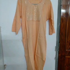 Orange Kurti