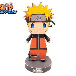 Anime Naruto Shippuden Naruto Figurine Template (Template Only)