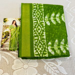 Fresh 🥰Soft Cotton Saree Per Piece Price -550₹