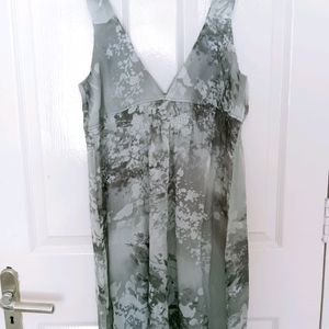 Grey Dress for women(Mini Flared)