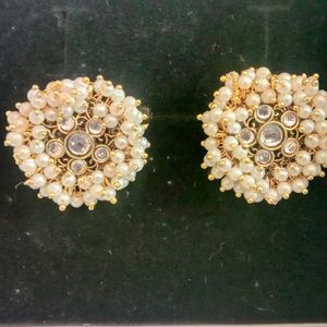 Large Pearl Studs