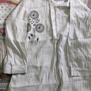 Grey New Kurta