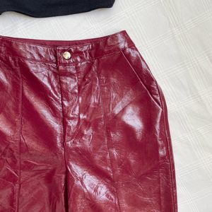 H&M Leather Pants