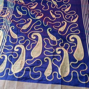 Combined Blue Pallu Beautiful Saree