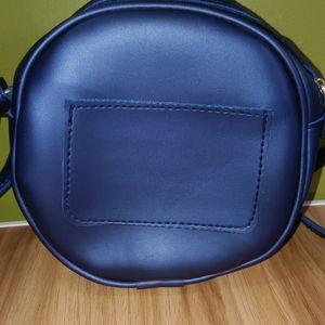 Coquette Navy Blue Crossbody Bag