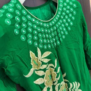 Beautiful Green Kurta