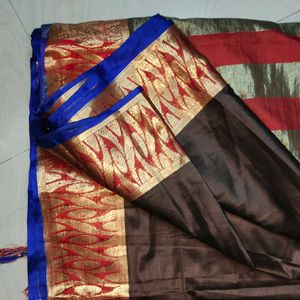 Very Beautiful Border ❤️🤎 Saree