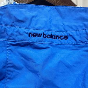 New Balance Blue Hooded Windcheater