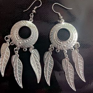 Light Weight Silver Earrings