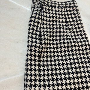 Black and white skirt