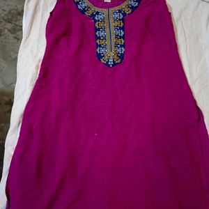 Kurta Sleev Less For Womens