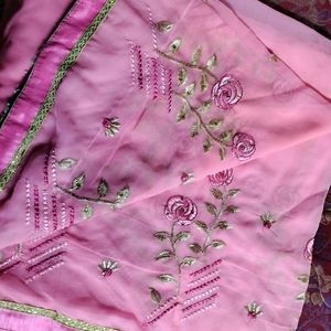 Beautiful Pink Saree