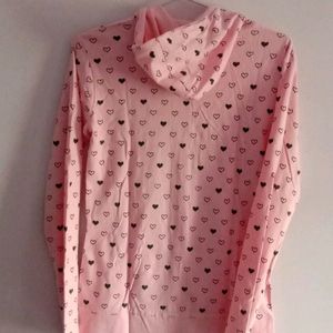 New Cotton Jacket Pink Colour For College Girls