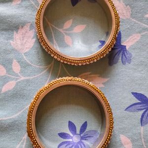 A Pair Of Beautiful Bangles.2.5 Inches