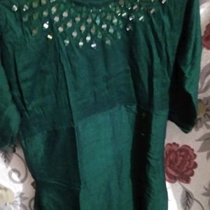 Mirror Work Kurta