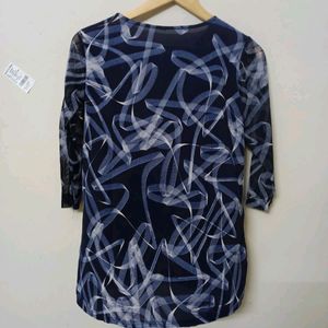 Trendy Blue Top For Women