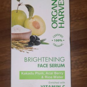 Organic Harvest Brightening Face Serum