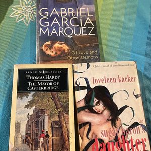 Set of 3 Books- Different Genres