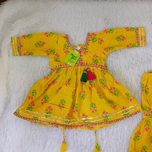 Baby Girls Palazzos Set For Party