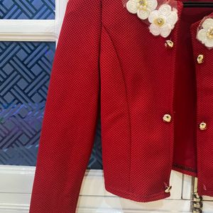 Red Flower Jacket