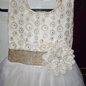 (9month-1.5yr)Fairy White Frock/Gown