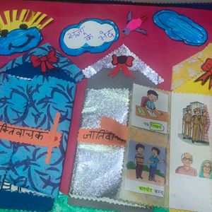 Class 4 Maths And Hindi Project