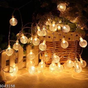 10 LED Crystal Bubble Ball String Fairy Lights for