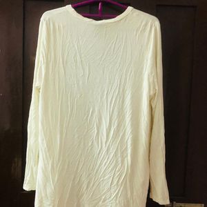 Good Condition Full Sleeve White Shrugg