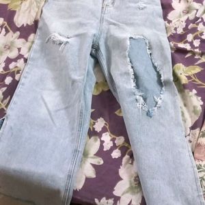 No Pink Original Jeans With Slit Cut