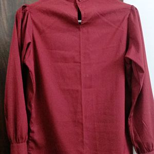 RED WINE COLOUR NEW TUNIC