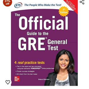 GRE OFFICIAL GUIDE ETS