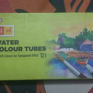 Camel Water Colour Tubes ( 12 Shades)