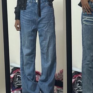 straight/baggy jeans