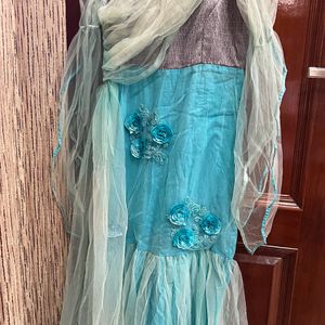 Blue gown for women