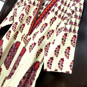 Multi Floral Print Kurti For Girl Or Woman 38 Bust