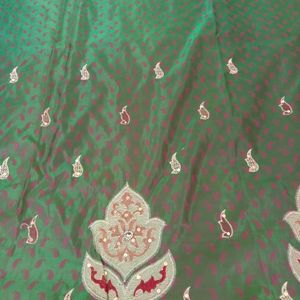 Green Silk Saree