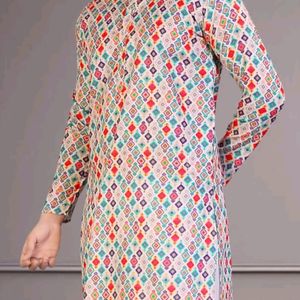 Multicolor Kurta For Men