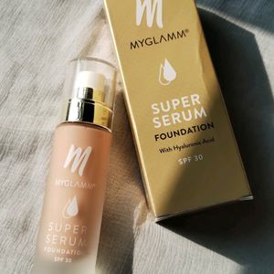 🆕MyGlamm Super Serum Foundation - 101C Rosette