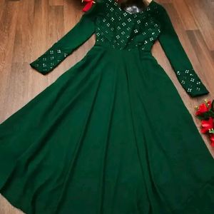 Beautiful Georgette Ethnic Gowns For Women