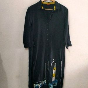 W Applique Kurta