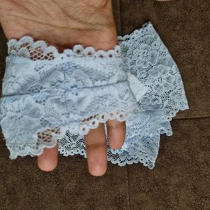 Light Blue Lacy Lingerie