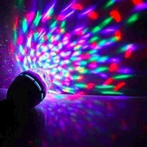 Disco LED Rotating Bulb Light Lamp for Home Decor