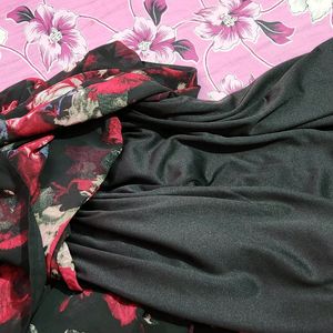 Selling My Black Printed Dress