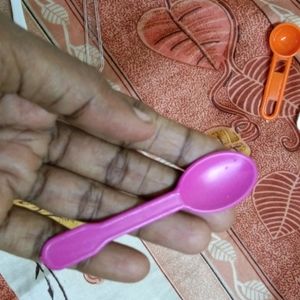 Set Of Plastic Spoons