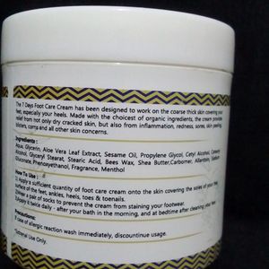 Foot Cream - Soothes Cracks And Moisturizes