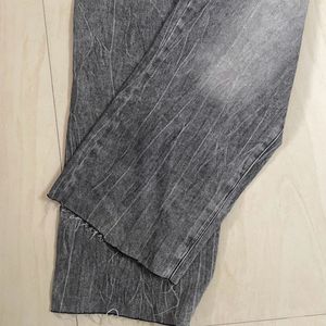 BLACK FADED KOREAN JEANS