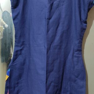 Nevy Blue Kurti Xs Size