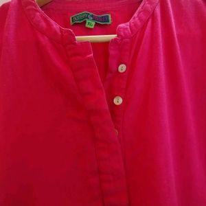 Magenta Pink Kurta Top/Dress (Women)