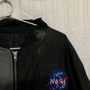 NASA Bomber Flight Pilot Black Jacket